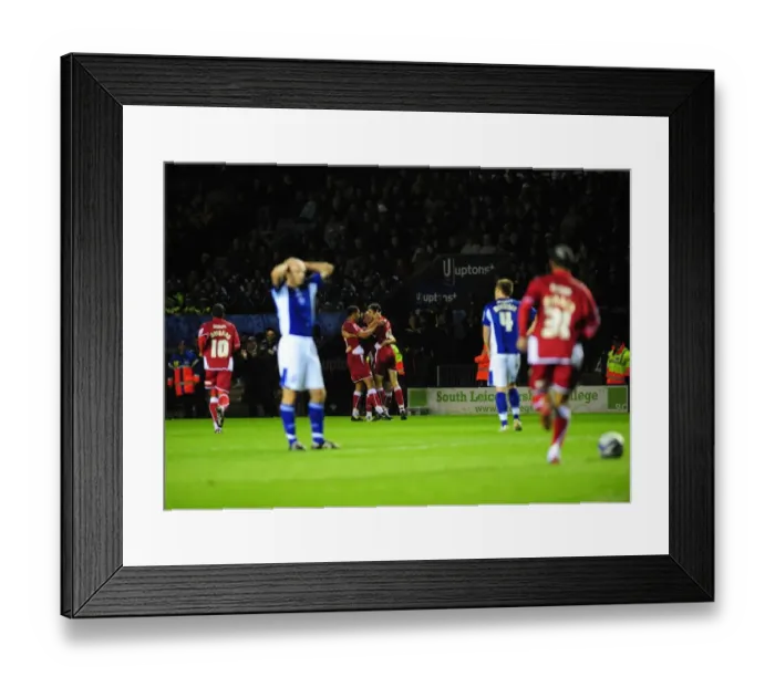 Framed Print : Bristol City vs. Leicester City: A Football Rivalry - Season 09-10 Framed Print : Bristol City vs. Leicester City: A Football Rivalry - Season 09-10