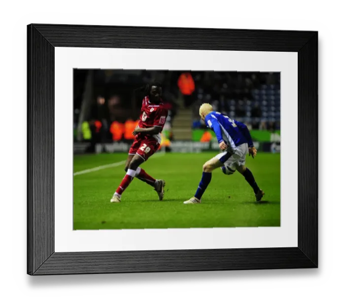 Framed Print : Clash of Champions: Leicester City vs. Bristol City - Season 09-10