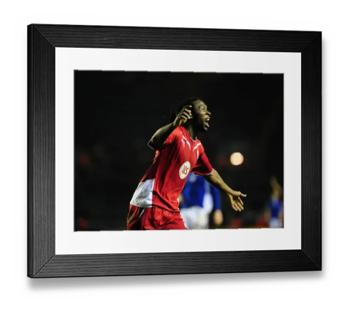 Framed Print : Evander Sno's Epic Goal Celebration: Leicester City vs. Bristol City Framed Print : Evander Sno's Epic Goal Celebration: Leicester City vs. Bristol City