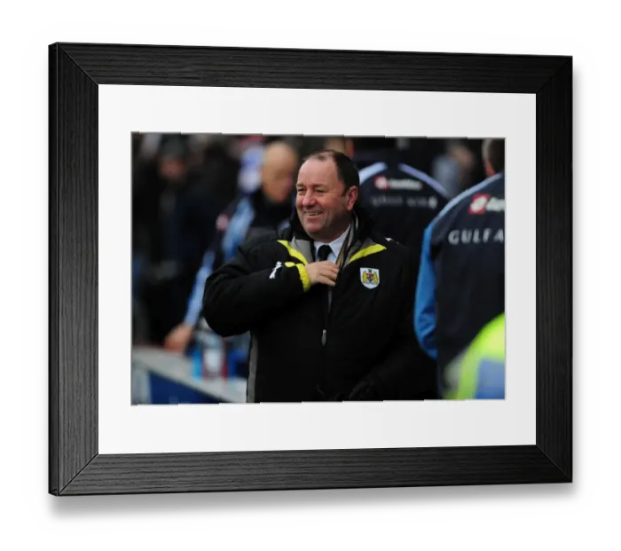 Framed Print : Battle of the Terraces: QPR vs. Bristol City - Football Rivalry (Season 09-10) - Bristol City First Team