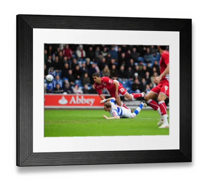 Framed Print : Battle of the West Country: QPR vs. Bristol City - Season 09-10