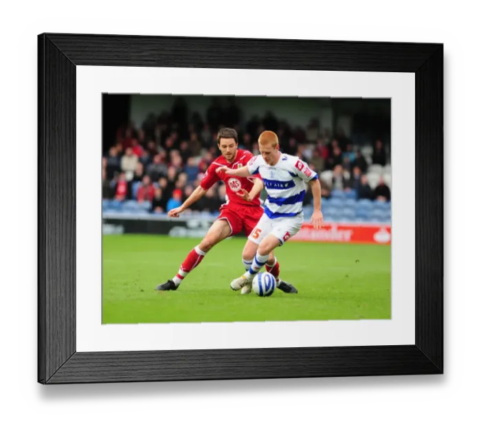 Framed Print : Battle of the West Country: QPR vs. Bristol City - Season 09-10: A Football Rivalry