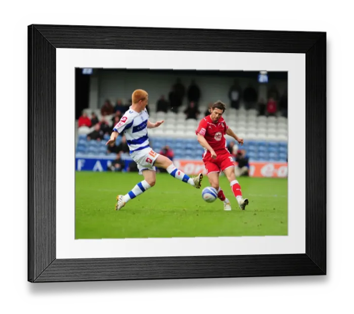 Framed Print : Battle of the West Country: QPR vs. Bristol City (Season 09-10)