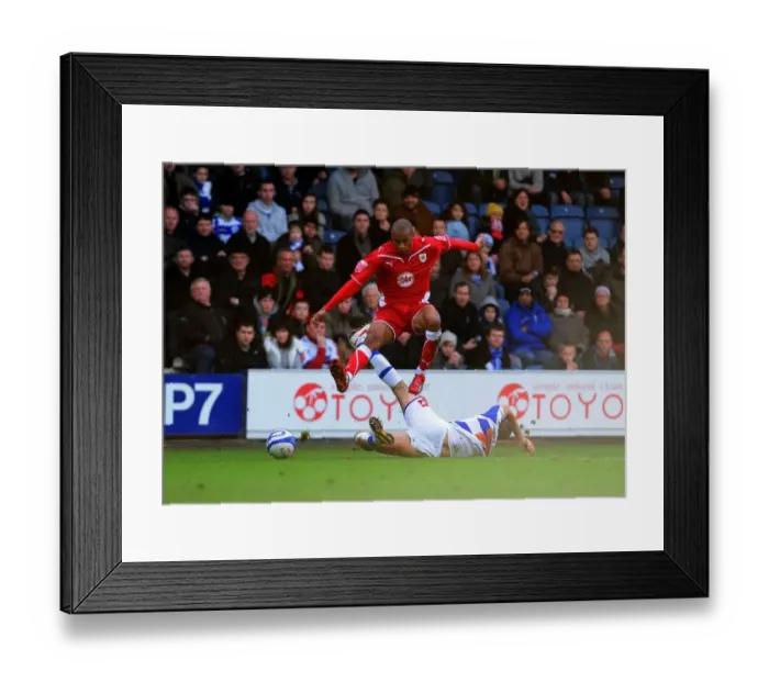 Framed Print : Battle of the West Country: QPR vs. Bristol City - Season 09-10