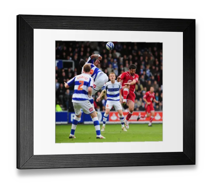 Framed Print : Battle of the West Country: QPR vs. Bristol City - Season 09-10 Framed Print : Battle of the West Country: QPR vs. Bristol City - Season 09-10