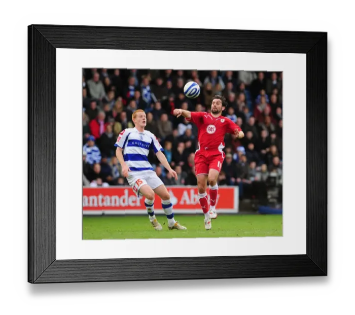 Framed Print : Battle of the Terraces: QPR vs. Bristol City - Football Rivalry (Season 09-10) Framed Print : Battle of the Terraces: QPR vs. Bristol City - Football Rivalry (Season 09-10)