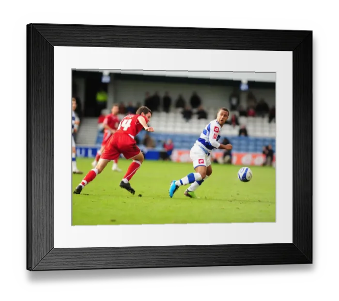 Framed Print : Bristol City vs. QPR: A Football Rivalry - Season 09-10: The Battle on the Field Framed Print : Bristol City vs. QPR: A Football Rivalry - Season 09-10: The Battle on the Field