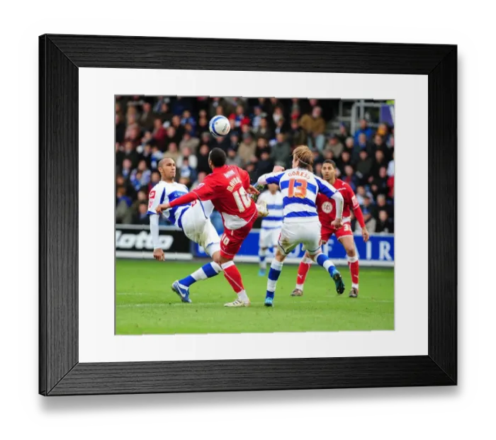 Framed Print : Battle of the West Country: QPR vs. Bristol City - Season 09-10