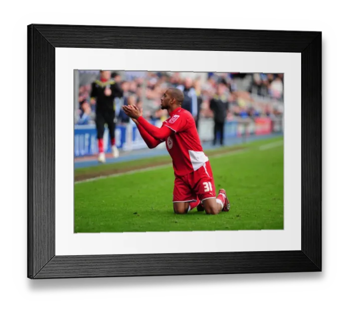 Framed Print : Battle of the West Country: QPR vs. Bristol City - Season 09-10