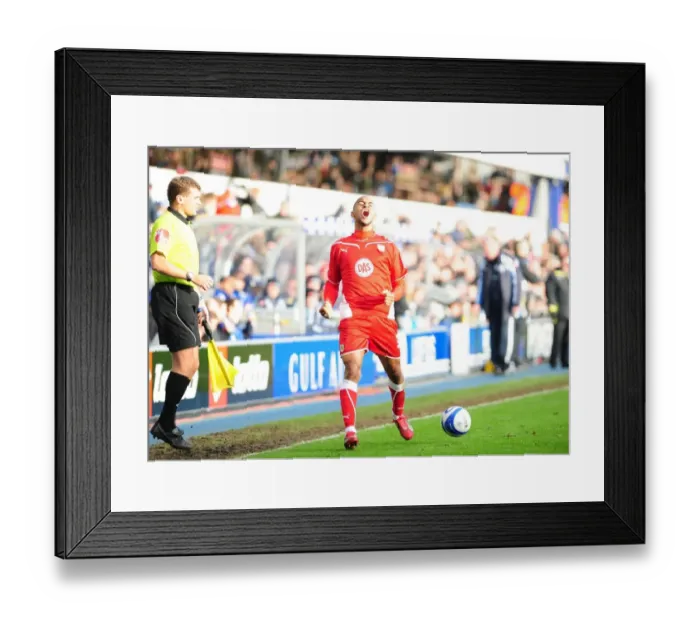 Framed Print : Battle of the Terraces: QPR vs. Bristol City - A Football Rivalry (Season 09-10)
