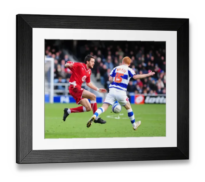 Framed Print : Battle of the West Country: QPR vs. Bristol City (Season 09-10)