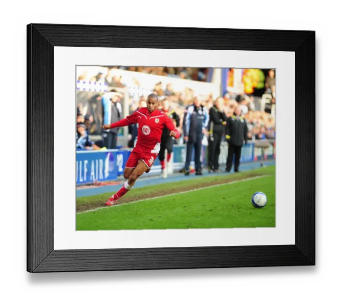 Framed Print : Battle of the West Country: QPR vs. Bristol City - Season 09-10 Football Rivalry