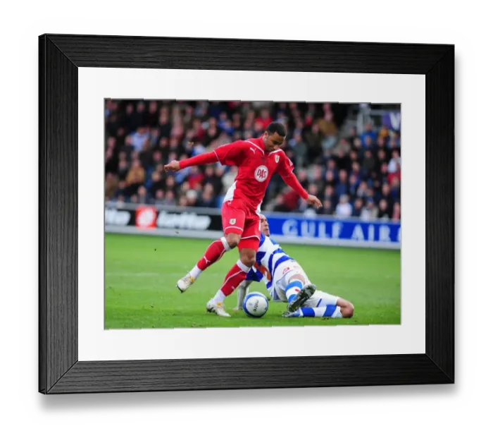 Framed Print : Battle of the West Country: QPR vs. Bristol City - Season 09-10 Framed Print : Battle of the West Country: QPR vs. Bristol City - Season 09-10
