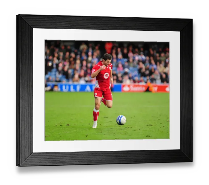 Framed Print : Battle of the Terraces: Champions Clash - QPR vs. Bristol City (09-10)