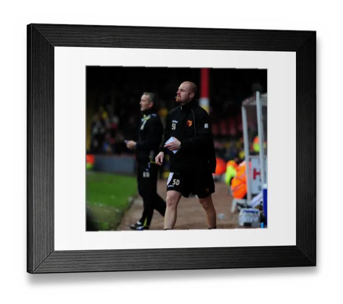 Framed Print : Bristol City vs. Watford: 09-10 Season Showdown Framed Print : Bristol City vs. Watford: 09-10 Season Showdown