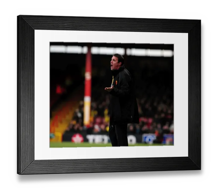 Framed Print : Bristol City vs. Watford: A Football Rivalry - Season 09-10 Framed Print : Bristol City vs. Watford: A Football Rivalry - Season 09-10