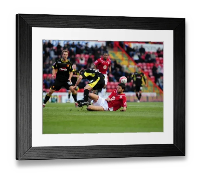 Framed Print : Bristol City First Team: Season 09-10: Bristol City v Watford