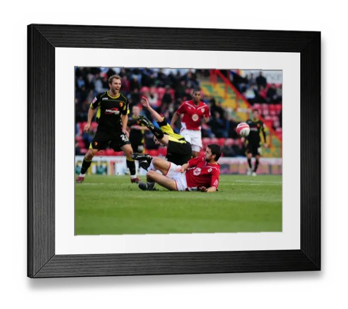 Framed Print : Bristol City vs. Watford: A Football Rivalry - 09-10 Season