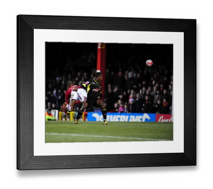 Framed Print : Bristol City vs. Watford: A Season to Remember (09-10) - Football Showdown