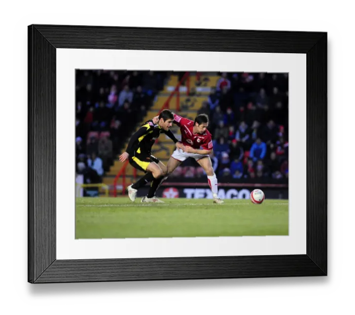 Framed Print : Bristol City vs. Watford: A Football Rivalry - Season 09-10 Framed Print : Bristol City vs. Watford: A Football Rivalry - Season 09-10