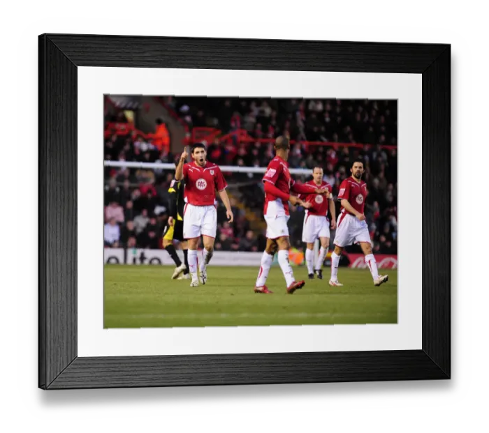 Framed Print : Bristol City vs. Watford: A Football Rivalry - Season 09-10 Framed Print : Bristol City vs. Watford: A Football Rivalry - Season 09-10