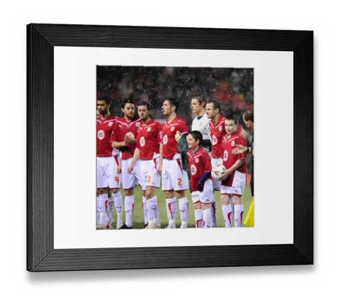 Framed Print : Bristol City V Cardiff City FA Cup Framed Print : Bristol City V Cardiff City FA Cup