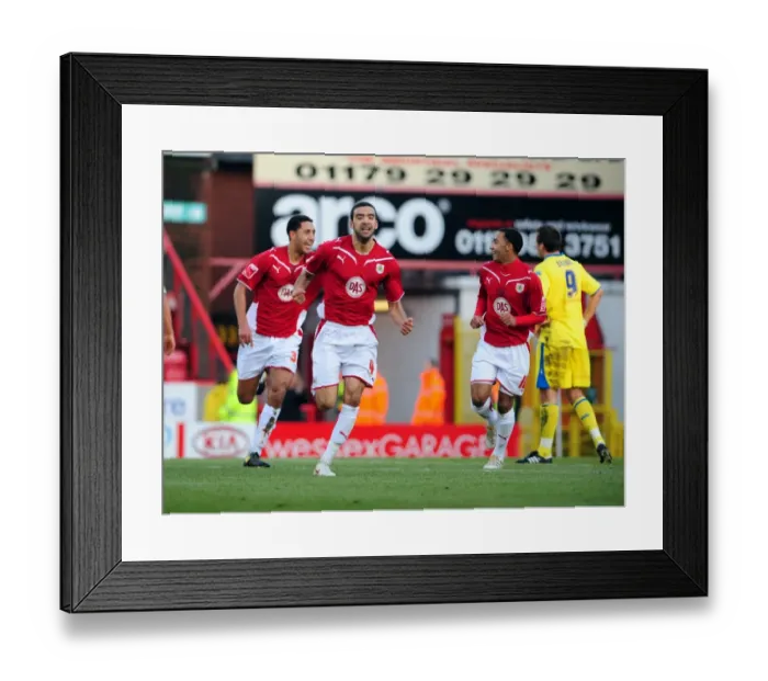 Framed Print : Bristol City vs Preston North End: A Football Rivalry - Season 09-10 Framed Print : Bristol City vs Preston North End: A Football Rivalry - Season 09-10