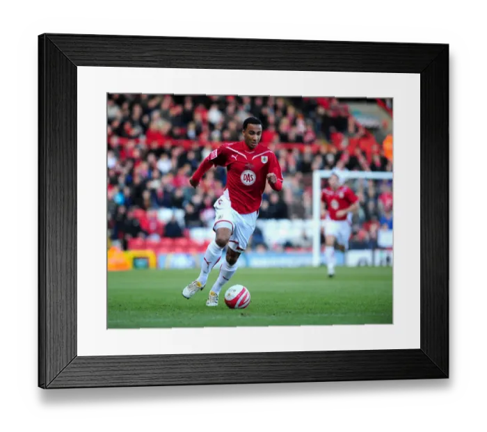 Framed Print : Bristol City V Preston North End