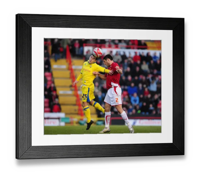 Framed Print : Bristol City vs Preston North End: A Football Rivalry Unfolds - Season 09-10 Framed Print : Bristol City vs Preston North End: A Football Rivalry Unfolds - Season 09-10