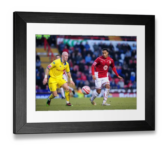Framed Print : Bristol City vs Preston North End: A Football Rivalry - Season 09-10
