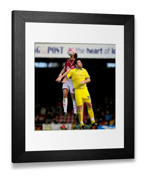 Framed Print : Bristol City vs Preston North End: A Football Rivalry - Season 09-10