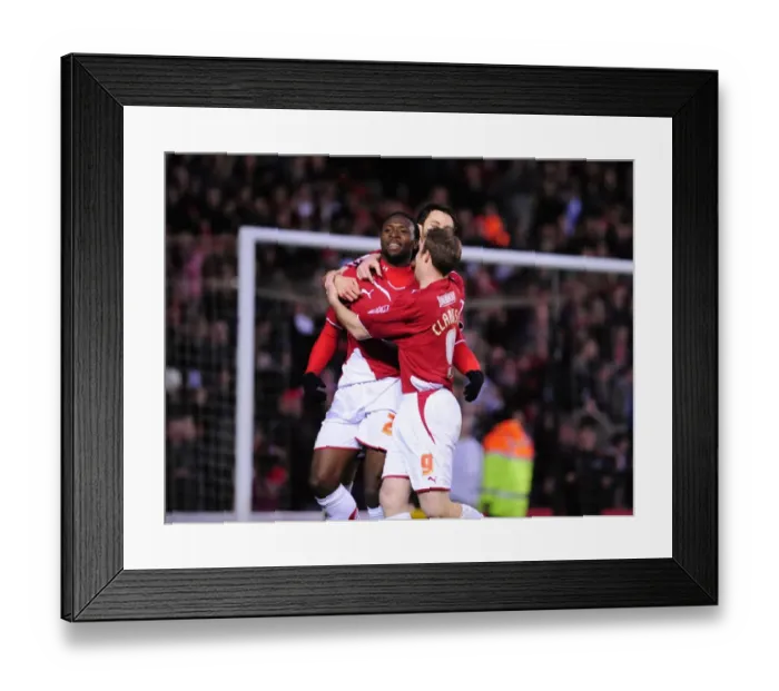 Framed Print : Bristol City vs Preston North End: A Football Rivalry - Season 09-10