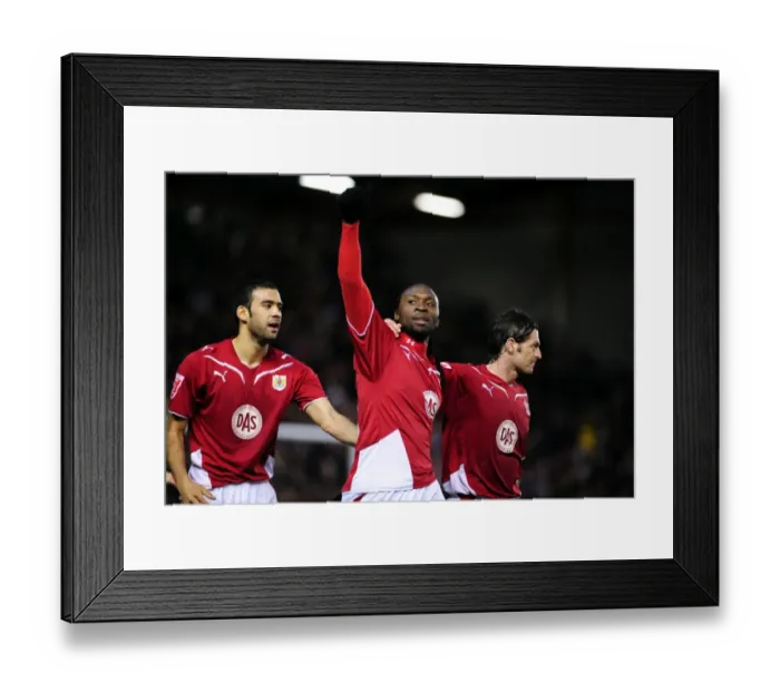 Framed Print : Bristol City vs Preston North End: A Football Rivalry - Season 09-10