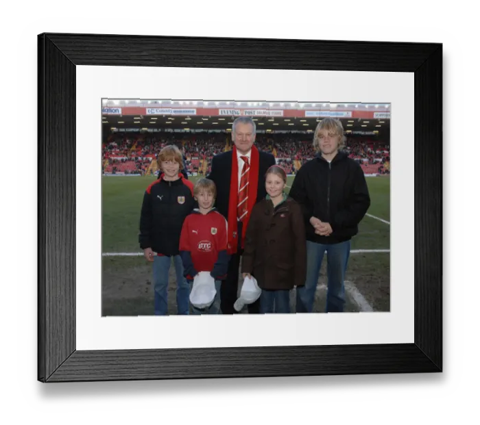 Framed Print : Bristol City vs Preston North End: A Football Rivalry - Season 09-10