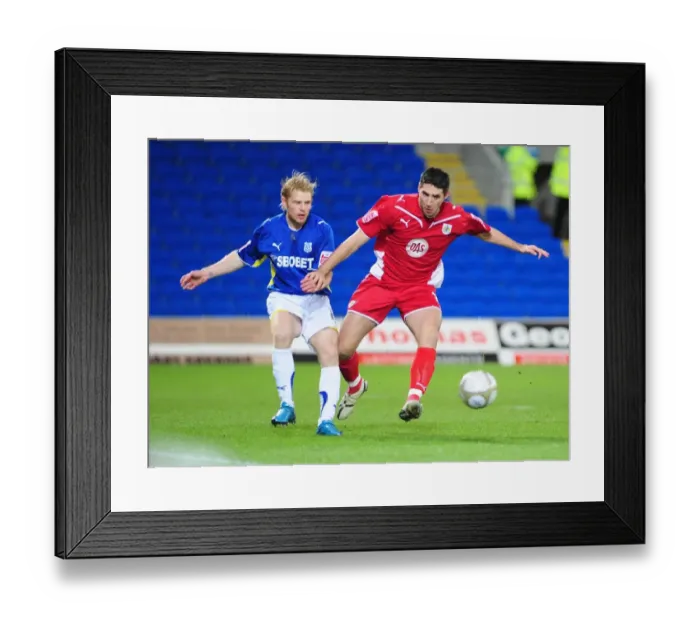 Framed Print : FA Cup Showdown: Cardiff City vs. Bristol City, Season 09-10 Framed Print : FA Cup Showdown: Cardiff City vs. Bristol City, Season 09-10