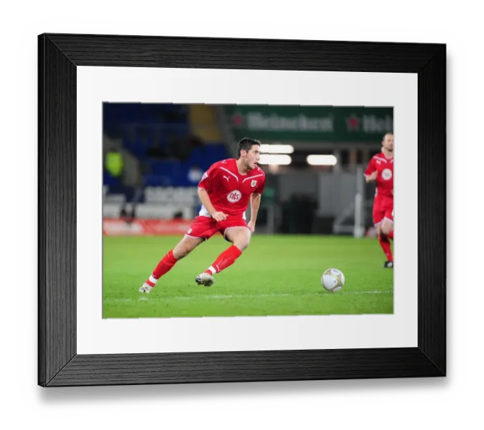 Framed Print : Bristol City vs. Cardiff City: FA Cup Clash, Season 09-10 Framed Print : Bristol City vs. Cardiff City: FA Cup Clash, Season 09-10