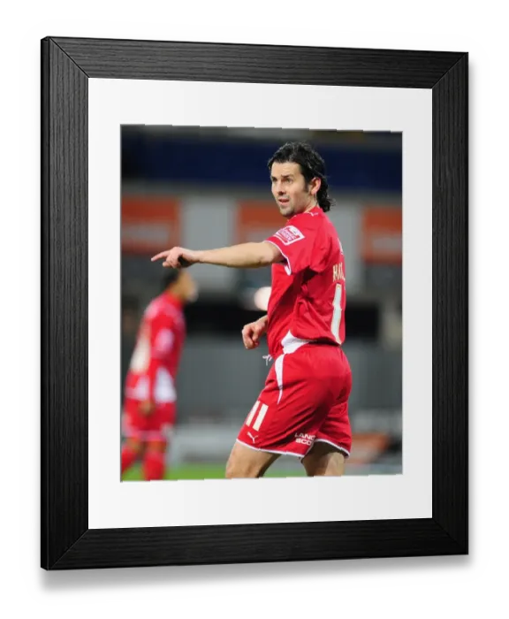Framed Print : FA Cup Showdown: Cardiff City vs. Bristol City, Season 09-10