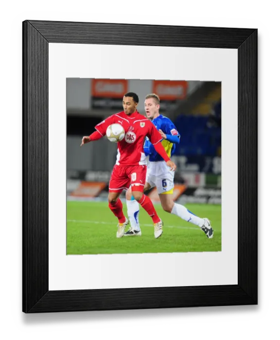 Framed Print : Bristol City vs. Cardiff City: FA Cup Clash, Season 09-10 Framed Print : Bristol City vs. Cardiff City: FA Cup Clash, Season 09-10