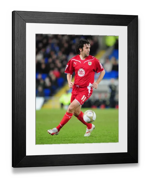 Framed Print : FA Cup Showdown: Cardiff City vs. Bristol City, Season 09-10