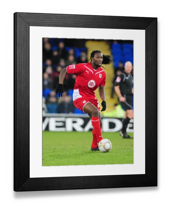 Framed Print : FA Cup Showdown: Cardiff City vs. Bristol City, Season 09-10