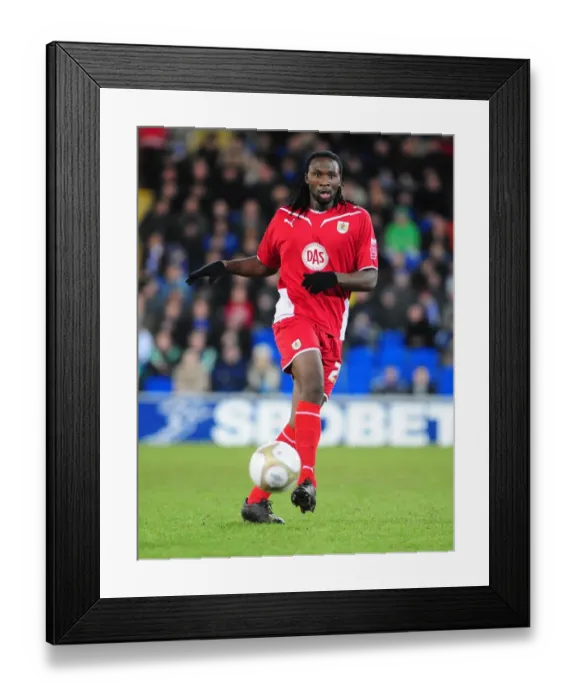 Framed Print : FA Cup Showdown: Cardiff City vs. Bristol City, Season 09-10