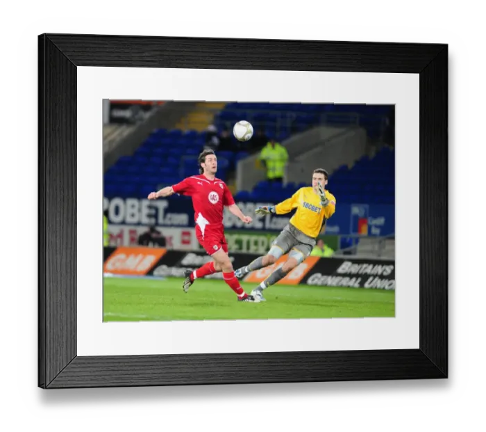 Framed Print : FA Cup Showdown: Bristol City vs. Cardiff City, Season 09-10 Framed Print : FA Cup Showdown: Bristol City vs. Cardiff City, Season 09-10