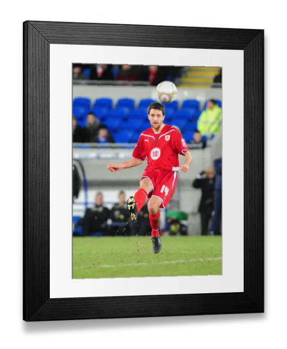 Framed Print : FA Cup Showdown: Cardiff City vs. Bristol City, Season 09-10