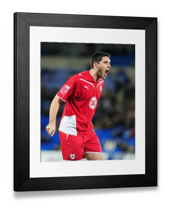 Framed Print : FA Cup Showdown: Bristol City vs Cardiff City, Season 09-10 Framed Print : FA Cup Showdown: Bristol City vs Cardiff City, Season 09-10