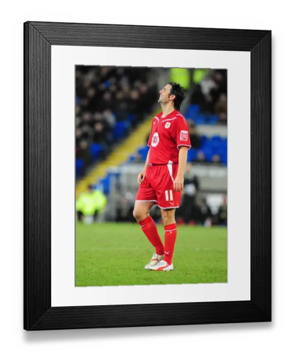 Framed Print : FA Cup Showdown: Bristol City vs. Cardiff City, Season 09-10