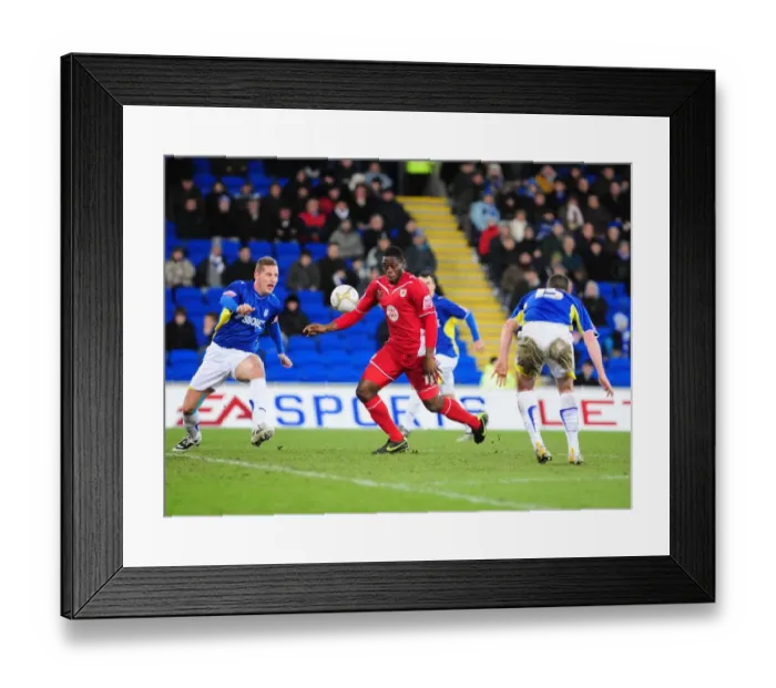 Framed Print : FA Cup Showdown: Cardiff City vs. Bristol City, Season 09-10 Framed Print : FA Cup Showdown: Cardiff City vs. Bristol City, Season 09-10