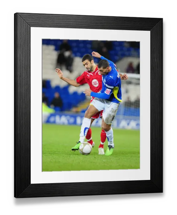 Framed Print : Bristol City vs. Cardiff City: FA Cup Clash, Season 09-10 Framed Print : Bristol City vs. Cardiff City: FA Cup Clash, Season 09-10
