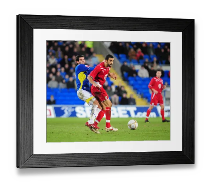 Framed Print : FA Cup Showdown: Cardiff City vs. Bristol City, Season 09-10 Framed Print : FA Cup Showdown: Cardiff City vs. Bristol City, Season 09-10