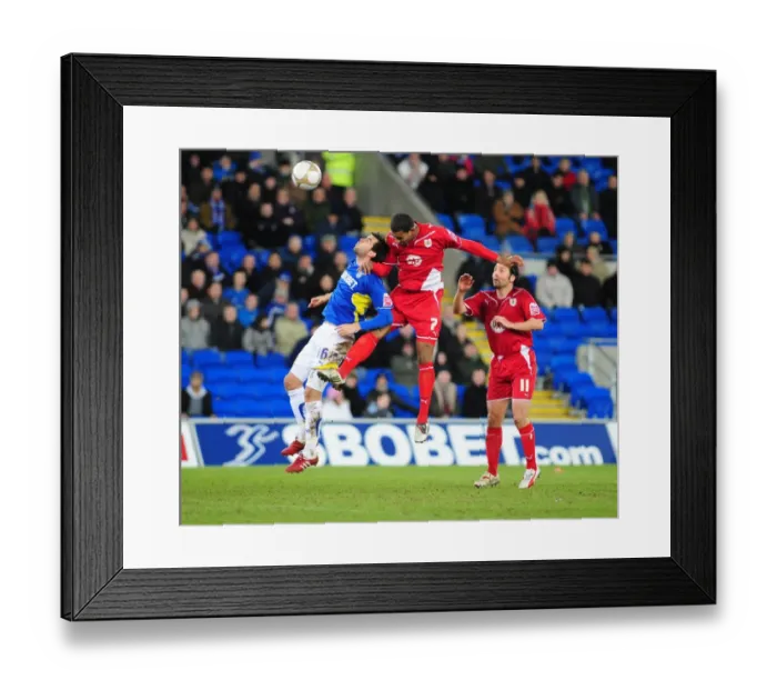 Framed Print : FA Cup Showdown: Cardiff City vs. Bristol City, Season 09-10 Framed Print : FA Cup Showdown: Cardiff City vs. Bristol City, Season 09-10