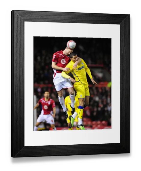 Framed Print : Bristol City V Cardiff City Framed Print : Bristol City V Cardiff City